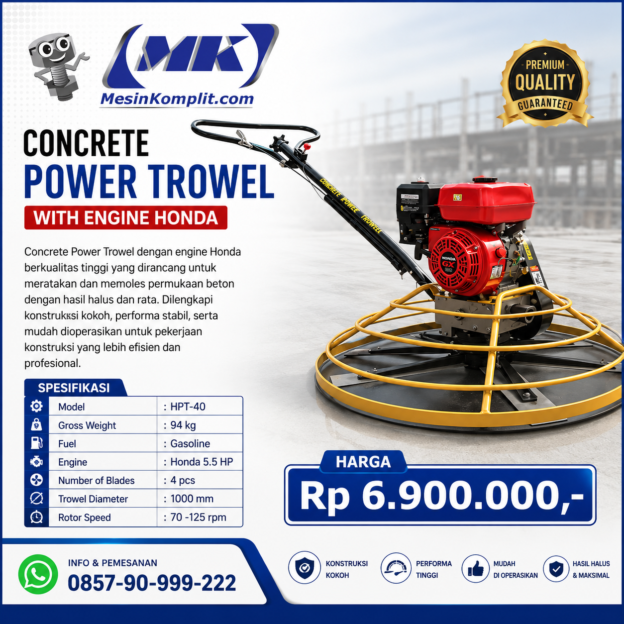 Power Trowel Honda (KSI-0...